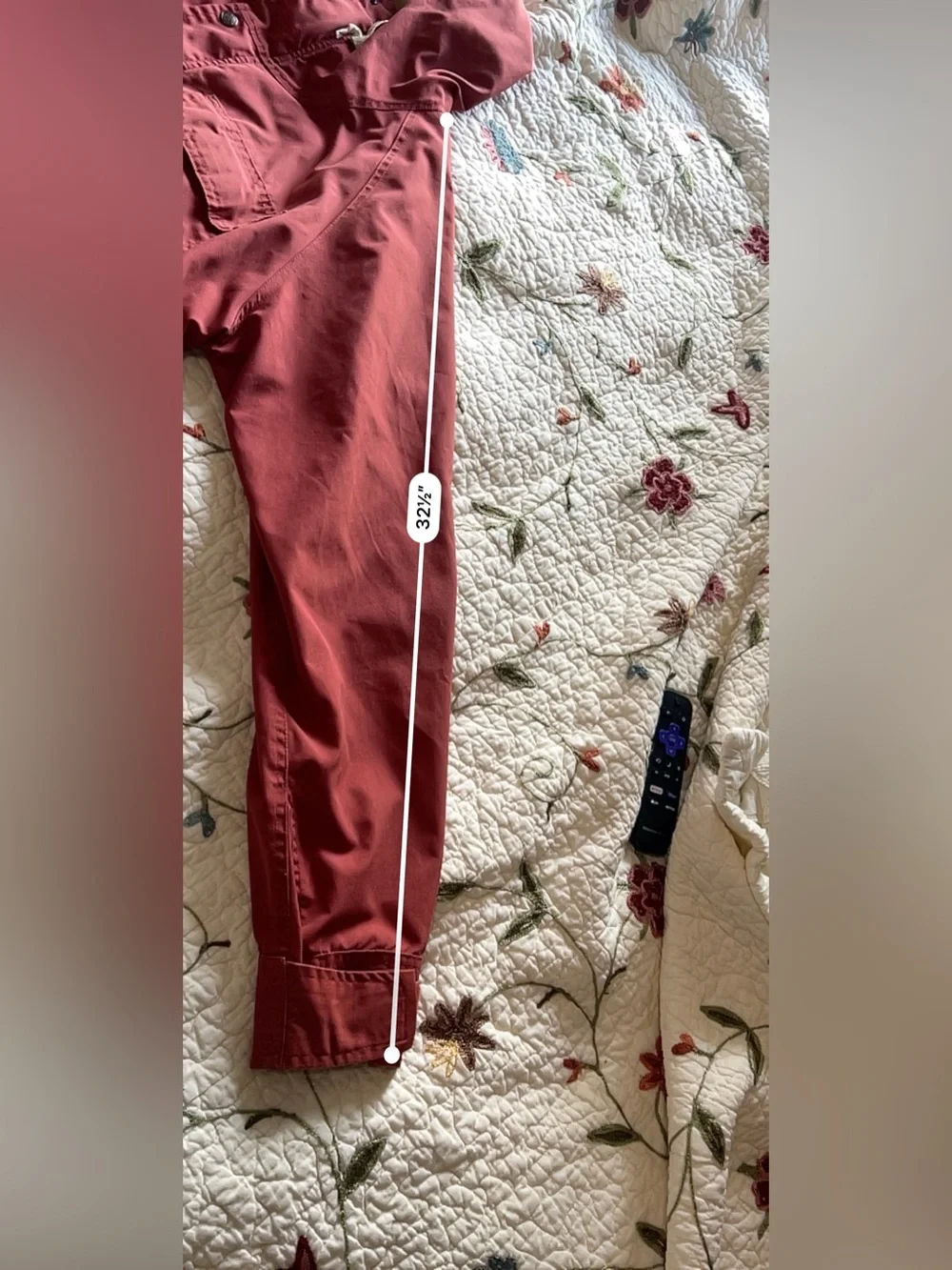 REI Natural Comfort Mountain Parka Hood Mens Size L Burnt Red/ Orange Vintage